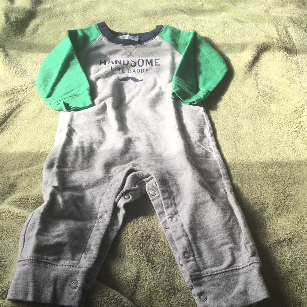 Carter’s longsleeve baby boy romper